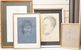 Untitled by John Skelton, pencil, offered Dec 2025