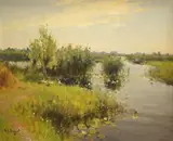 Zomer by Adrianus Zwart, 1978, oil on canvas, sold Dec 2025
