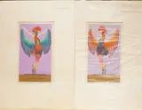 Untitled by Jean Marie Pierre Henri de Lambertye, watercolor, sold Dec 2025