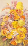 Floral still life by E.P. Hamilton, watercolour, offered Dec 2025