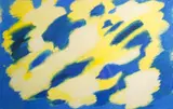 Untitled, October 1974 by William Gear, acrylic on paper, sold Dec 2025