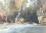 Autumn on the Cere by William Russell Flint, watercolour, sold Dec 2025
