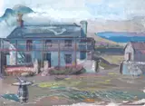 Nr Llangorse Lake by Ray Howard-Jones, watercolour and gouache on paper, sold Dec 2025