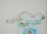 Nude XVII by Anthony Fry, pastel on paper, offered Dec 2025