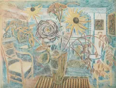 Morning Room by Richard Bawden, pencil, sold Dec 2025