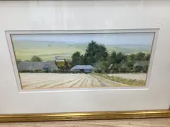 Milton Street by Paul Evans, gouache, sold Dec 2025
