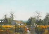Evening Magic by Paul Evans, gouache, sold Dec 2025
