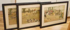 Copyright published by Lawrence and Bul by Cecil Aldin, pencil, sold Nov 2025
