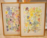 Comprising March and by Elizabeth Jane Lloyd, watercolor, sold Nov 2025