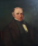 A portrait of a gentleman from the Bickersteth family by William Scott, ink, sold Nov 2025