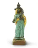 A Viennese cold painted bronze figure of a Moorish by Franz Xavier Bergman, bronze, sold Nov 2025