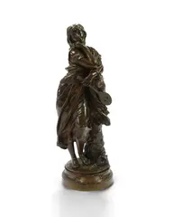Mignon by Adrien Étienne Gaudez, bronze, sold Nov 2025
