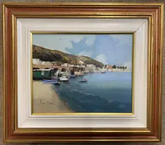 Rocca by Prof. Luigi, oil, sold Oct 2026