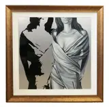Contemporary acrylic on aluminium by Drew Darcy, oil, sold Oct 2026