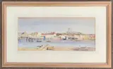 VIew over to by Francis R.Flint, watercolor, sold Oct 2026