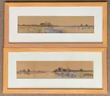 Watercolours by Frederick Gordon Fraser, watercolor, sold Oct 2026