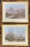 Autumnal landscapes by Wendy Reeves, drawing, sold Oct 2026