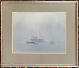 Fogbound by Margaret Glass, drawing, sold Oct 2026