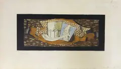 Nature Morte a la pipe by George Braque, print (other), offered Oct 2026