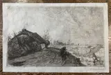 Path along the marsh of the Vendée by Auguste-Louis Lepère, print (other), offered Oct 2026