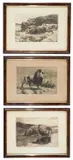 Dry point etchings by Herbert Dicksee, print (other), offered Jun 2020