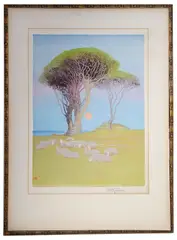 Midsummer Night by William Giles, pencil, offered Jun 2020