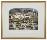 Our Golden Vale by Graham Clarke, pencil, offered Feb 2020