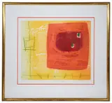 Train to Konya by Heidi König, etching, offered Feb 2020