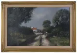 Summer by Clive Madgwick, oil on canvas, offered Nov 2019
