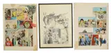 Original cartoons Look In Magazine by Arthur Ranson, ink and watercolour, offered Oct 2019