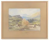 Watercolours by Anthony V Copley-Fielding P.O.W.S., 1809, watercolour, offered Oct 2019