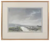 Isle of Skye, Yorkshire by Ashley Jackson, watercolour, offered Oct 2019
