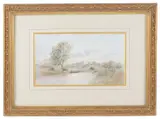 Eton College by Frederick Edward Joseph Goff, watercolour, offered Oct 2019