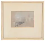 Venice by Hercules B Brabazon, pencil and coloured, offered Oct 2019
