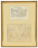 Original artwork for Punch by John Bernard Partridge, pencil, offered Oct 2019