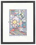 Brazil by Eduardo Paolozzi, 1988, screenprint, offered Oct 2019