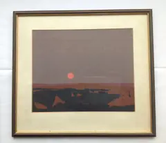 Untitled by Julio Micheli, serigraph, offered Oct 2019