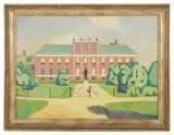 Kensington Palace by Elwin Hawthorne, oil on board, offered Jul 2019