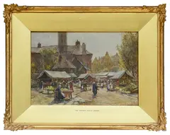 Untitled by James William Milliken, watercolor, offered May 2019