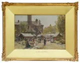 Untitled by James William Milliken, watercolor, offered May 2019