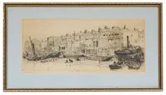 Rowland Langmaid by William Lionel Wyllie, pencil, offered May 2019