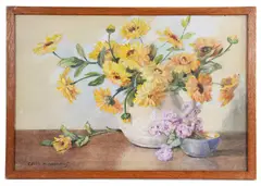 Untitled by Edith Alice Andrews, watercolor, offered Feb 2019