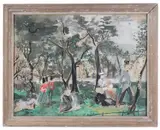 London by Emilio Grau Sala, watercolour, offered Nov 2018