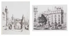 Piccadilly Circus by Terence Henry Lambert, etching on paper, offered Nov 2018