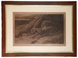 Raiders by Herbert Dicksee, engraving, offered Nov 2018