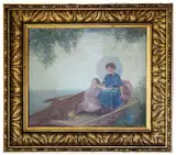 Untitled by Albert John Billinghurst, oil on canvas, offered Oct 2018