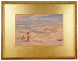 Untitled by Albert Goodwin, watercolour, offered Oct 2018