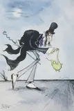 Untitled by Ronald Searle Cbe Hrws, print (other), offered Jul 2018