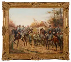 Untitled by Paul Émile Léon Perboyre, 1916, oil on canvas, offered May 2018