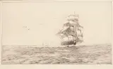 Untitled by Rowland Langmaid, etching, offered May 2018